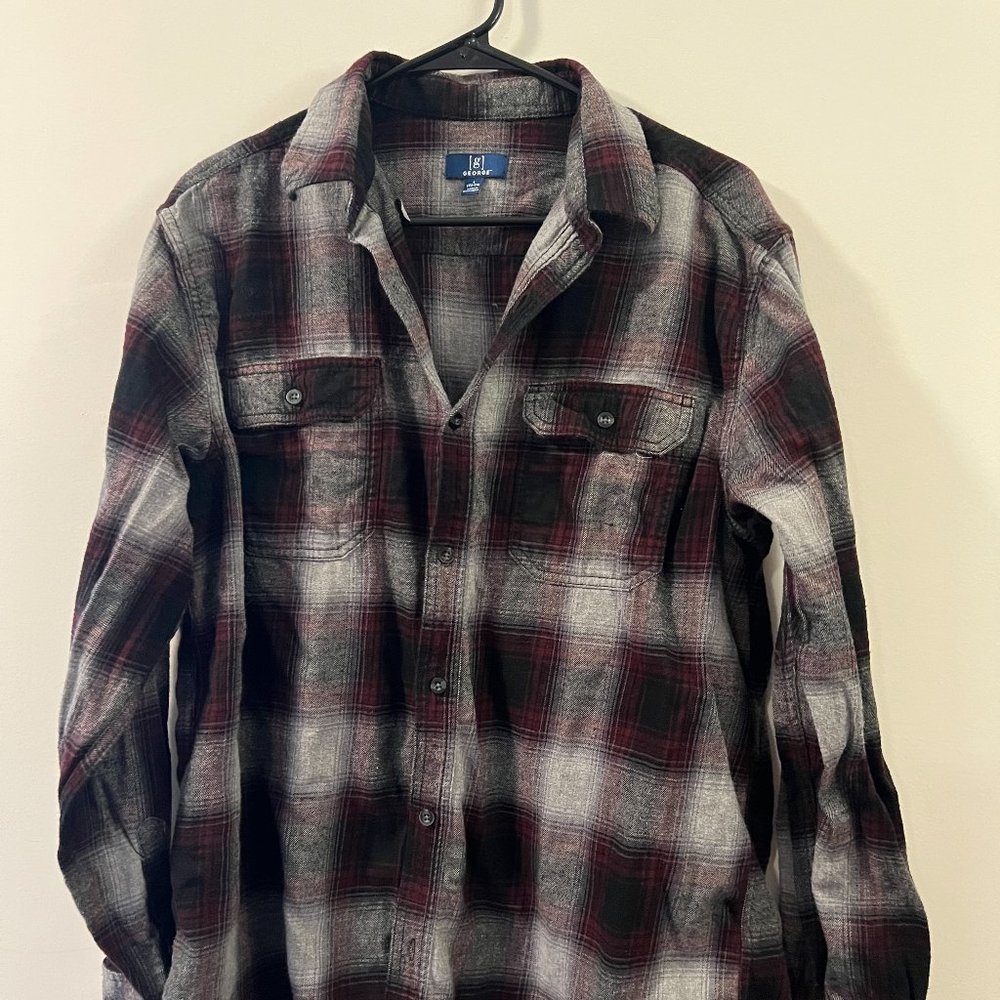 Men's Flannel Button-down